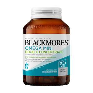 Blackmores Omega Mini Double Concentrate 200 Tablets