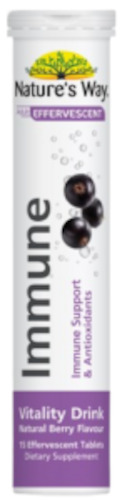 NATURES WAY Effervescent Vitamin Immune 15s