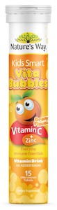 Nature's Way Kids Smart Effervescent Vitamin C + Zinc 15s