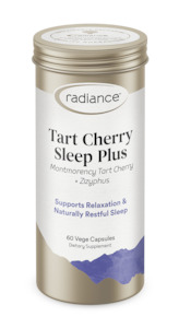 Radiance: Radiance Tart Cherry Sleep Plus 60 Capsules