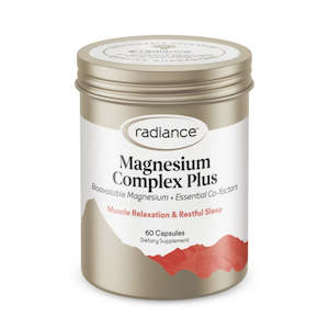 Radiance: Radiance Magnesium Complex Plus 60 Capsules