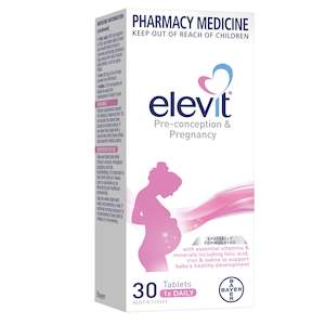 Elevit Pre-conception and Pregnancy Multivitamin Tablets 30 pack (30 days)