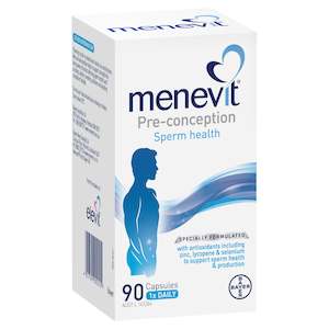 Menevit Pre-Conception Sperm Health Capsules 90 pack (90 days)