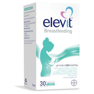 Elevit Breastfeeding Multivitamin Capsules 30 pack (30 days)