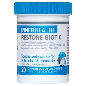 Inner Health: Inner Health Restore-Biotic 20 Capsules