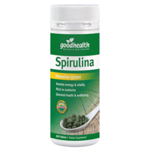 Good Health: Good Health Spirulina 200 Tablets