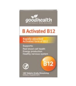 Good Health: Good Health B Activated B12 Dissolvable 120abs