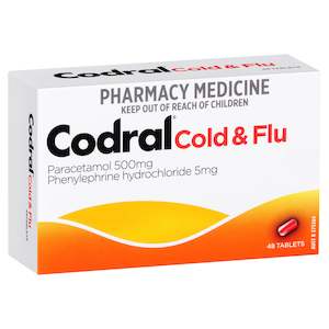 Codral: Codral PE Cold & Flu 48 Tablets