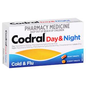 Codral Day & Night Tablets 24s