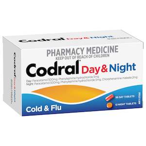 Codral Day & Night Tablets 48s