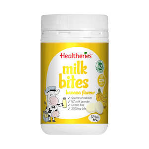 Bone Joint Health: Healtheries Milk Bites Banana Flavour 50 Tablets