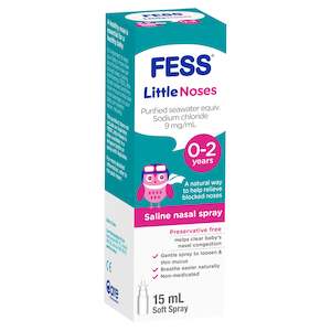 Baby Medicine Vitamins: Fess Little Noses Spray 15ml single