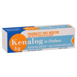 Pharmacist Only: Kenalog in Orabase 5g