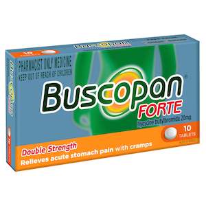 Buscopan Forte Tablets 10 Pack