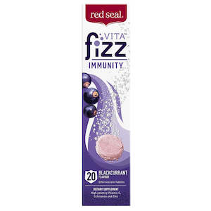 Immunity: Red Seal VitaFizz Immunity Blackcurrant 20 Tablets