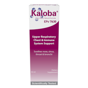 Immunity: Kaloba EPs 7630 Upper Respiratory Chest & Immune Support 50ml