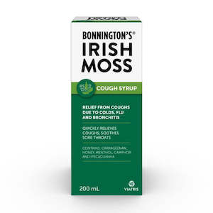 Bonnington's Irish Moss Cough Syrup 200ml