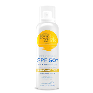 Bondi Sands SPF 50+ Fragrance Free Sunscreen Face Mist 150ml