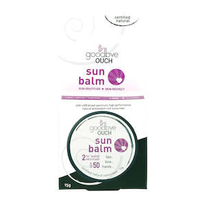 Goodbye OUCH Sun Balm SPF50 2HR Water Resist 15G Tin