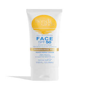 Bondi Sands SPF50+ Fragrance Free Face Sunscreen Lotion