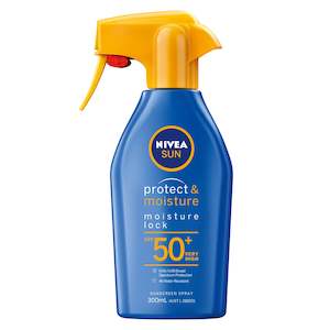 NIVEA Protect & Moisture Moisture Lock SPF50+ Sunscreen Spray 300ml