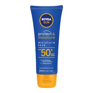 NIVEA Protect & Moisture Moisture Lock SPF50+ Sunscreen Lotion 100ml