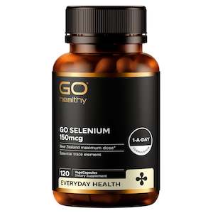 GO Healthy GO Selenium 150mcg 120 VCaps