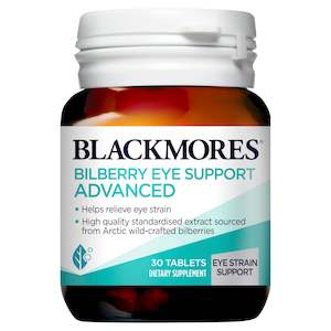 Blackmores Bilberry Eye Support Advanced 30s