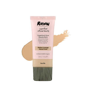 RAWW Superfood Glow Beauty Balm Cream Vanilla 30ml