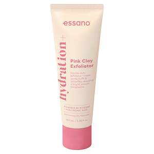 Skin Care: ESSANO Hydration+ Pink Clay Exfoliator 100ml