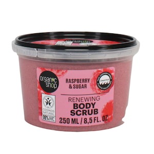 ORGANIC SHOP B/Scrub Raspberry & Sugar 250ml