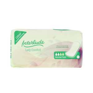 INTERLUDE Lady Comport Pads Norm 12pk