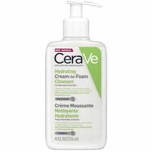 Skin Care: CeraVe Hydrating Cream-to-Foam Cleanser 236ml