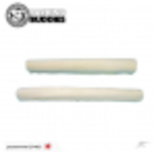 12.5cm White Rawhide Roll