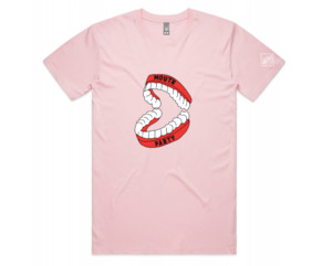 Mermaid + Mouth Party T-Shirt - Baron Hasselhoff's Swag