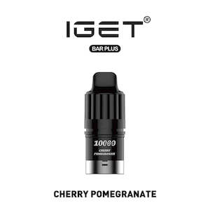 Electronic goods: IGET Bar Plus 10k - Cherry Pomegranate