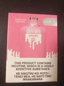 PUK.Drinks Lychee Prefilled Pod 35mg