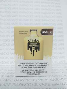 Electronic goods: PUK.Drinks Sweet Pineapple Prefilled Pod 20mg