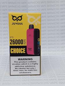 JUVOUS CHOICE - Peach Raspberry