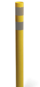 Warehousing: Yellow SpringBack Delineator Post