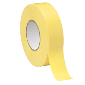 Yellow PVC Insulation tape General Purpose – 10 rolls