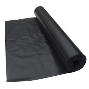 125 Micron Polythene Film – Black 4 x 25m