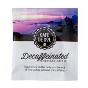 Cafe De Sol Decaffeinated Coffee Sachets