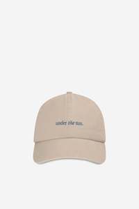 STATUS ANXIETY Under The Sun Logo Cap Mushroom