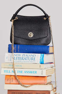 THING THING Kathryn Bag Black Bubble Leather