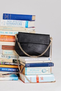 THING THING Annastasia Bag Black Bubble Leather