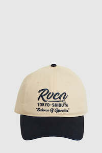 RVCA Shibuya Cap Petrol Blue