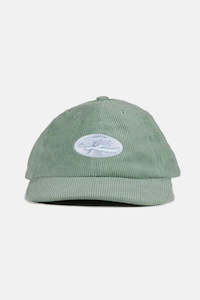 RUSTY Wildflower Cord Girls Cap Faded Pistachio