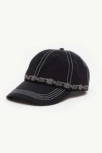 AFENDS Bound 6 Panel Cap Black