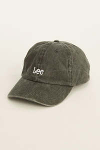 Clothing: LEE Canvas Core Cap Grey